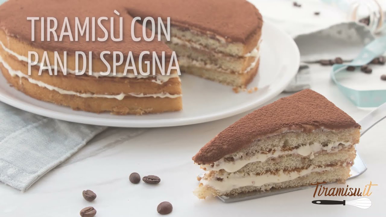 Tiramisù con pan di Spagna - Tiramisu.it
