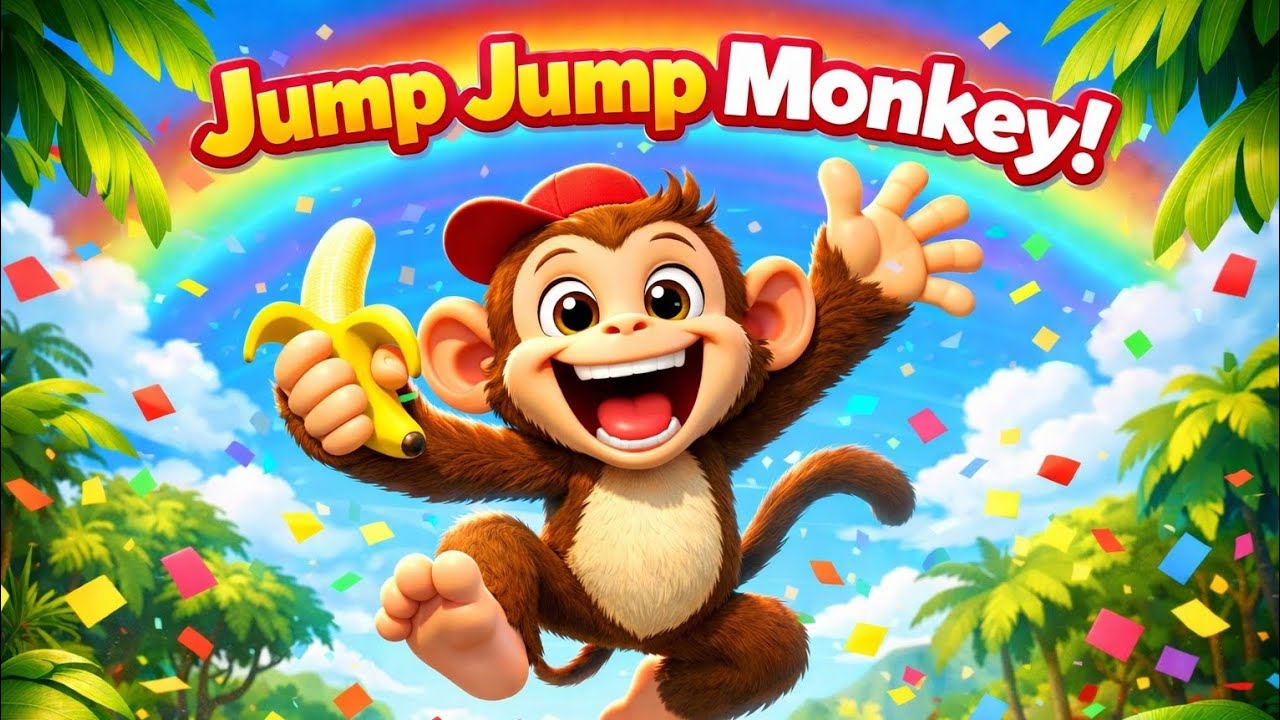 Jump Jump Monkey Song |🐒 Kids Songs & Nursery Rhymes | Coco Kids#cocokids 