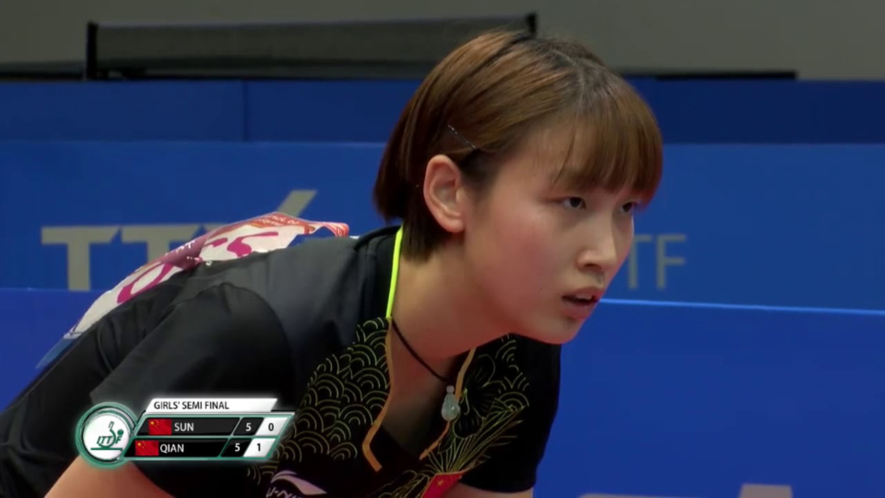 2017 WJTTC (JGS-SF) SUN Yingsha (CHN) Vs QIAN Tianyi (CHN) [Full Match/English|720p]