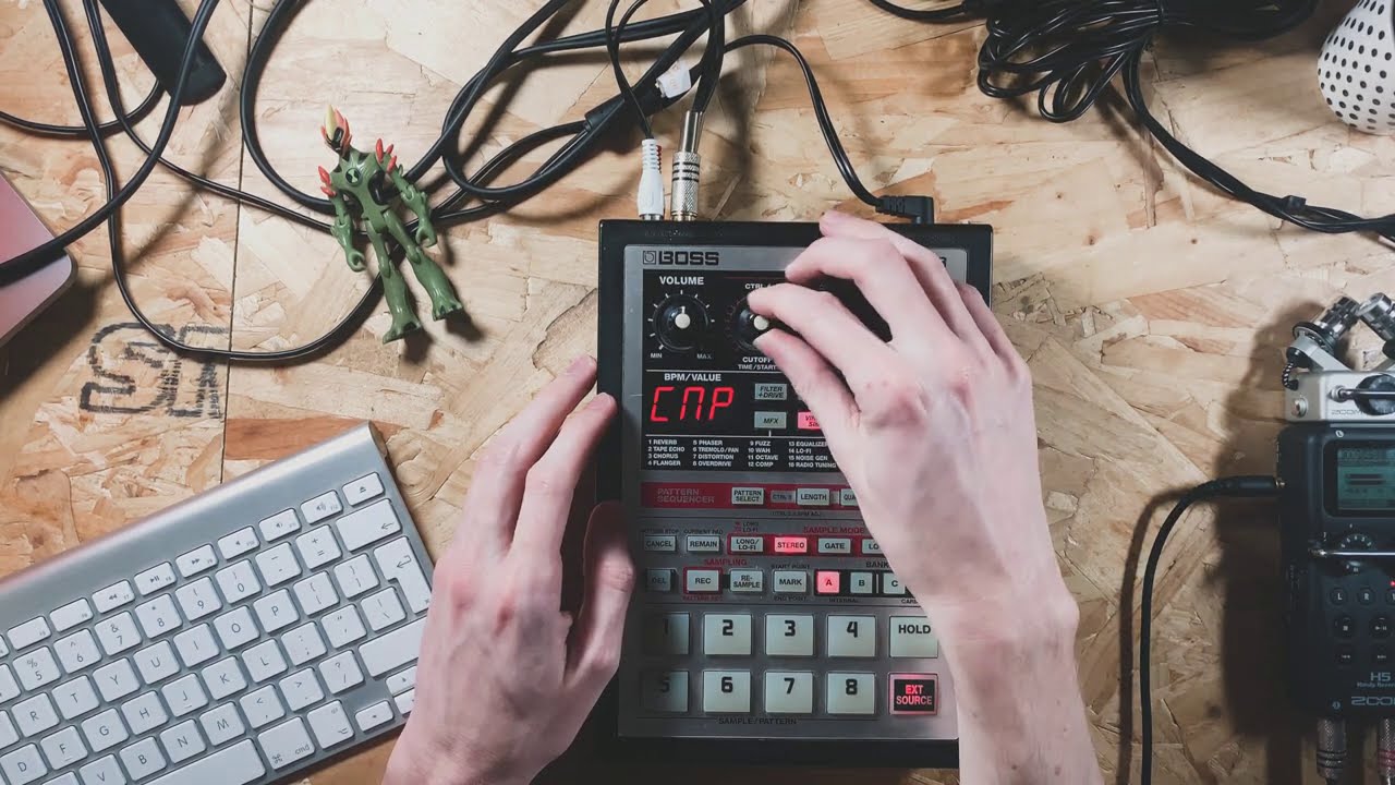 Демонстрация и советы по использованию Boss SP303 Vinyl Sim Compressor!