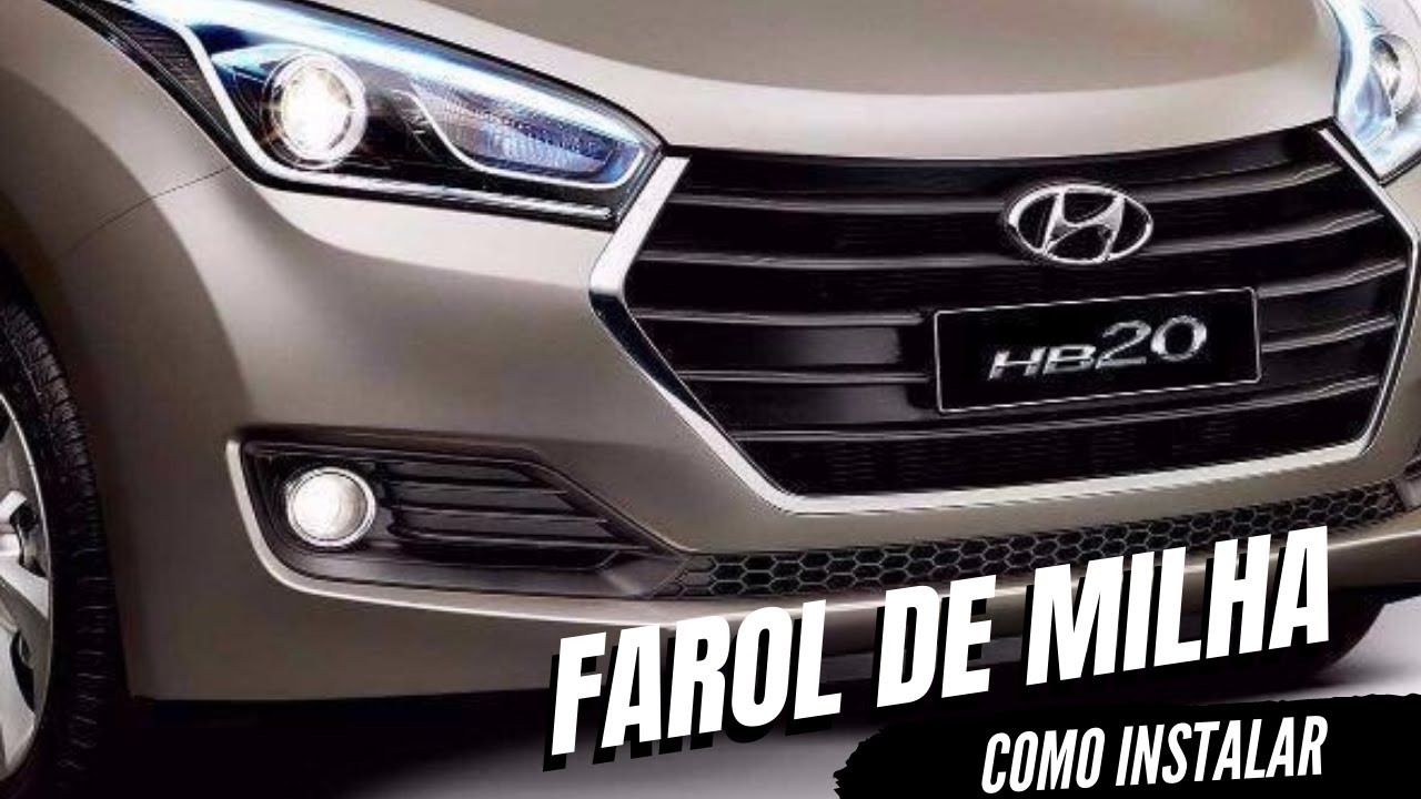 INSTALAÇÃO FAROL DE MILHA HB20 - COM FUNÇÃO TLIP - DICAS - PASSO A PASSO