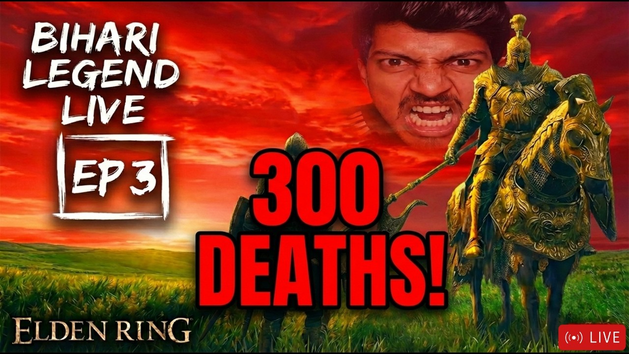 300 DEATHS AGAINST SENTINEL ... Legend stubbornness ! 😡 | Elden Ring Ep 3