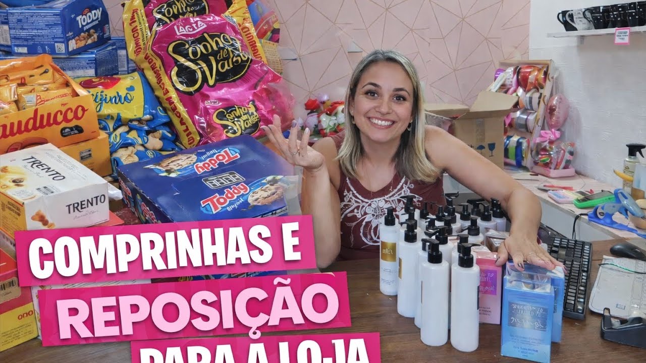 Comprinhas de Reposição para a loja✨