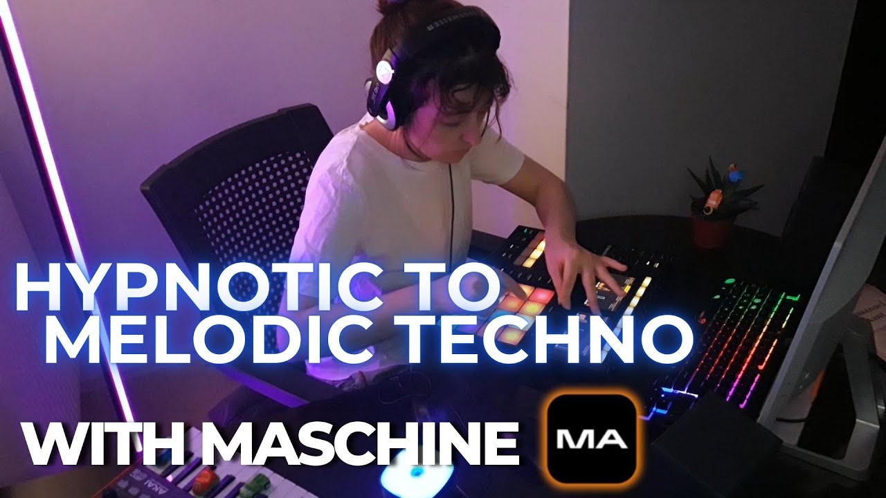 21 Minutes of Evolving Techno: Deep Hypnotic to Melodic | Live Performance | Maschine MK3