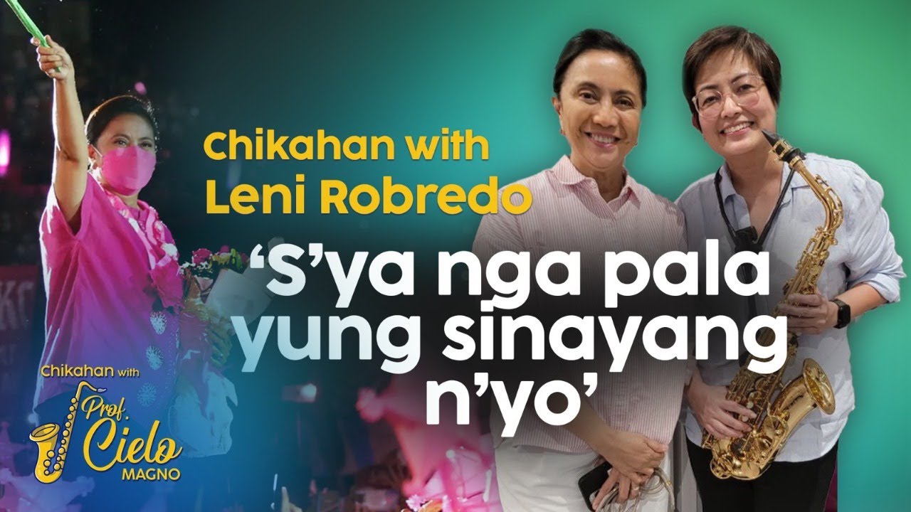 Chikahan with Atty. Leni Robredo