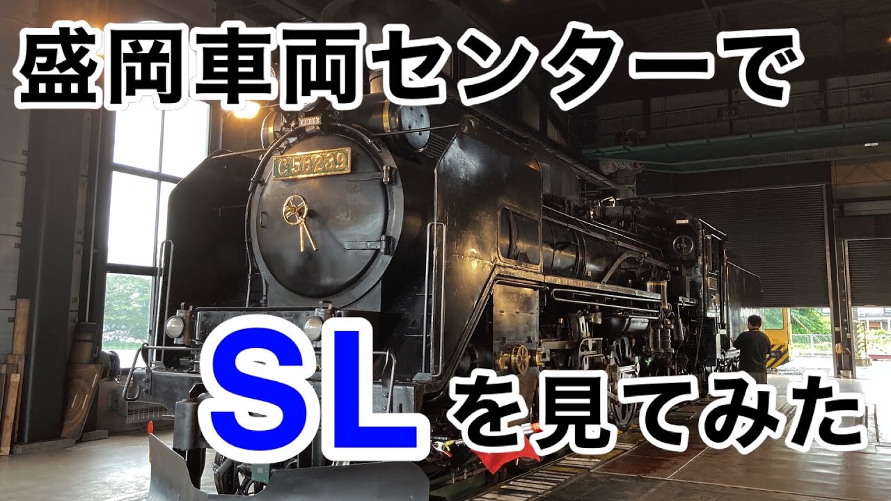 盛岡車両センターのSL見学ツアーに参加してみた
