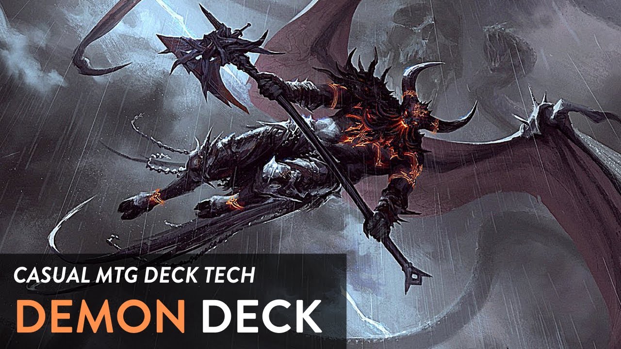 MTG DECK TECH 67: DEMON DECK with Liliana’s Contract  combo !