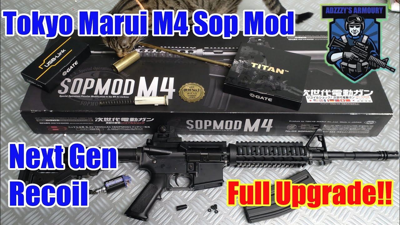 Полное обновление системы отдачи TM M4 Sop Mod NGRS! - Готово к игре!!