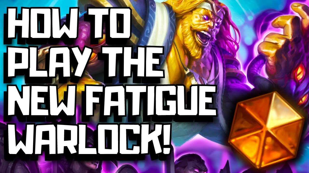 New Fatigue Warlock Guide In Whizbang's Workshop!