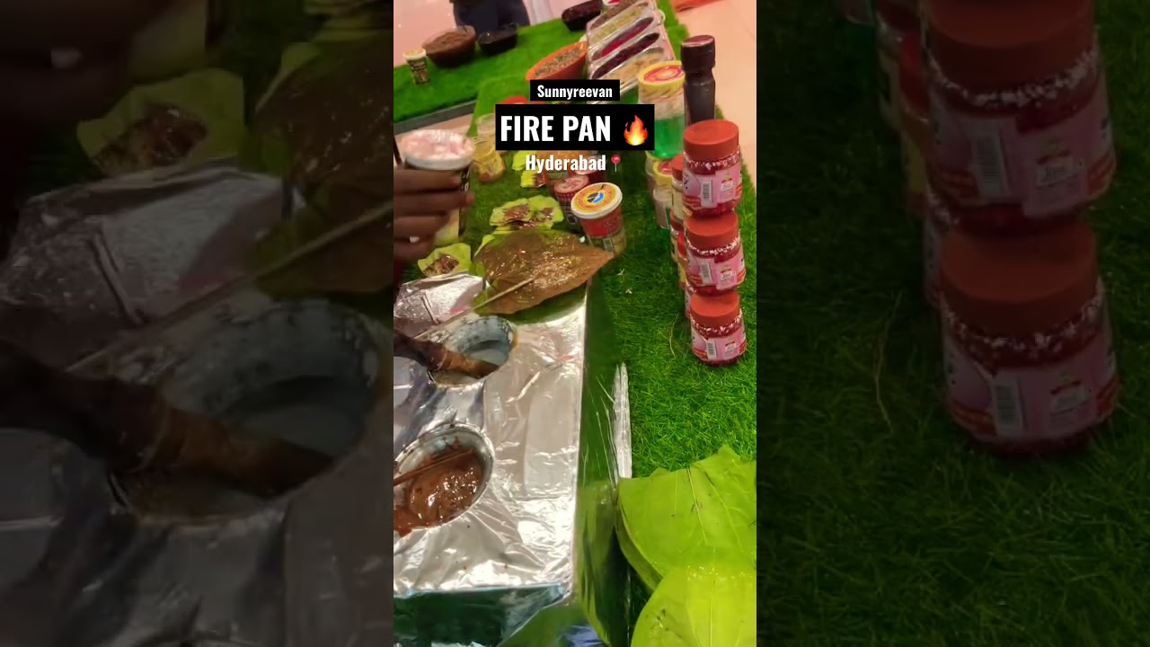 Hyderabad Famous Fire Pan🔥 | Pan Shop | Vimal | Fire | Hyderabad | 