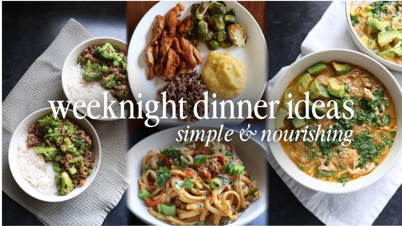 SIMPLE & EASY DINNER RECIPES | gluten free & dairy free, healthy meal ideas 🍚🥦🥩
