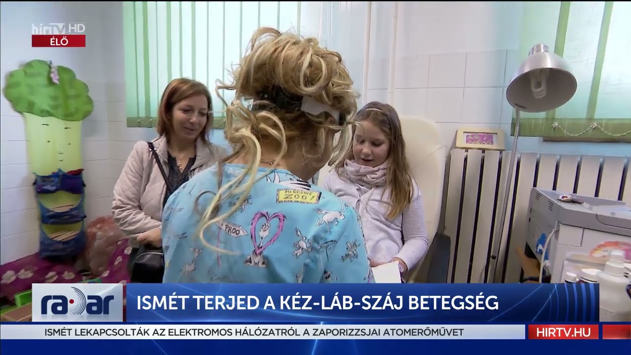 Radar - Ism&eacute;t terjed a k&eacute;z-l&aacute;b-sz&aacute;j betegs&eacute;g (2022-11-03) - H&Iacute;R TV