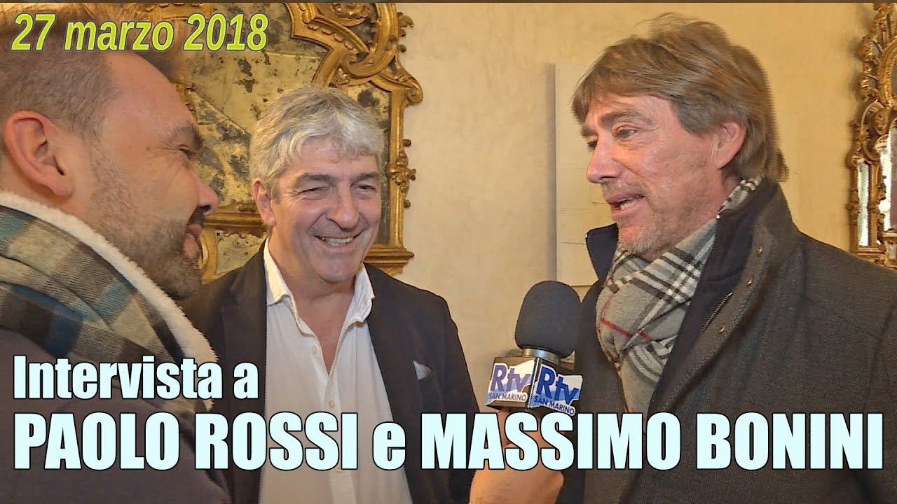 27 marzo 2018, l'intervista a Paolo Rossi e Massimo Bonini