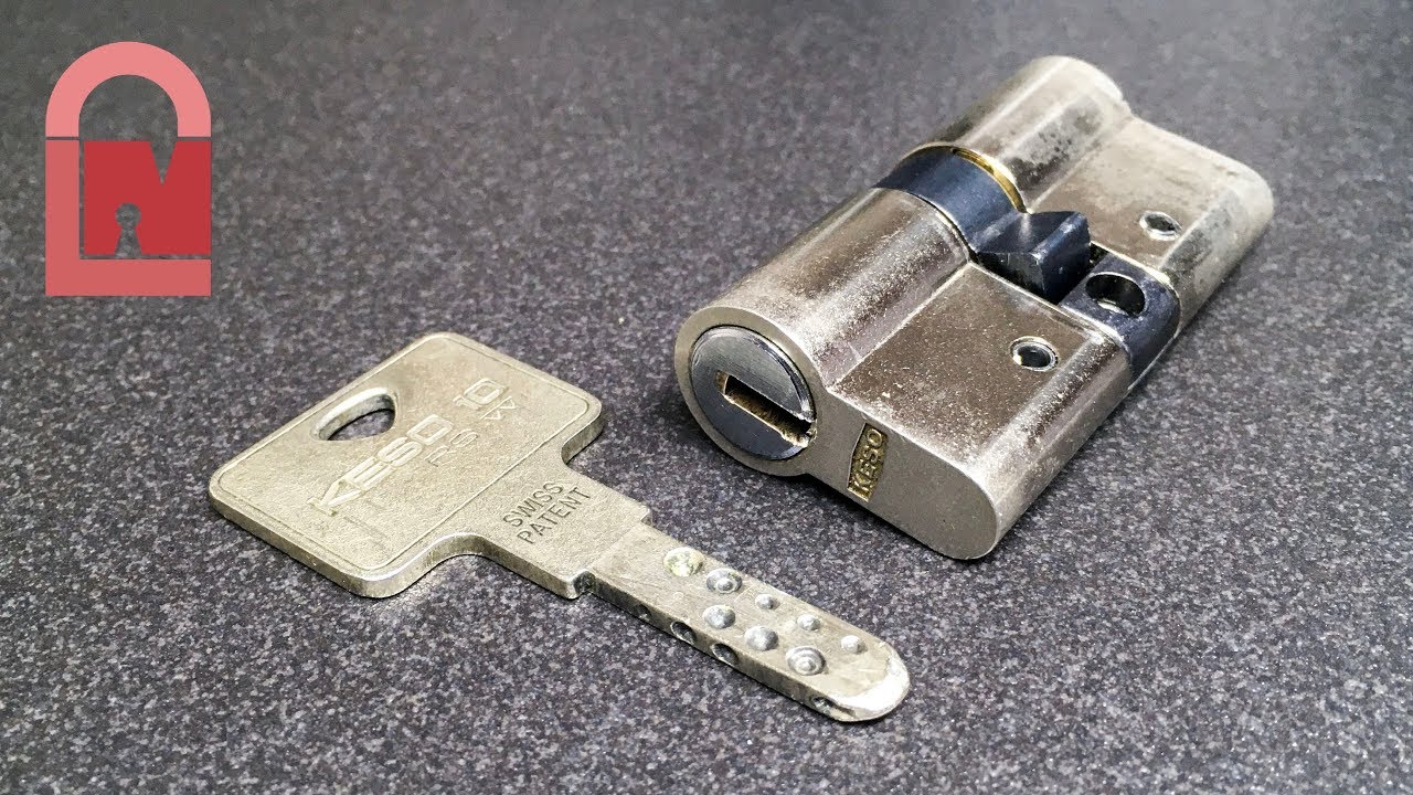 KESO 10 RS Tri-Axis Dimple  Lock Picked