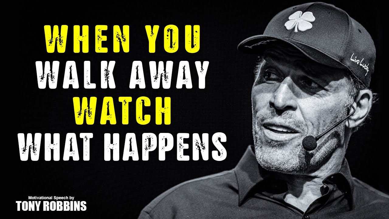 Stop Calling Him - Watch What Happens Next! | Powerful Speech by Tony Robbins