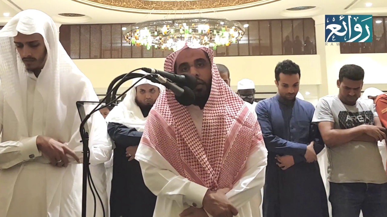 إمام الحرم المكي الشيخ د. عبدالله الجهني يترنم ويبدع في جامع بن يماني - فجرية الخميس 20 رمضان 1438هـ