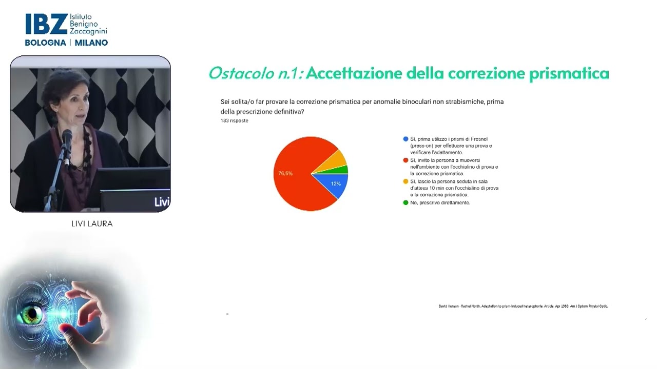 Relatore Livi Laura | XXVI Congresso Interdisciplinare IBZ - Bologna 9 e 10 Marzo 2025