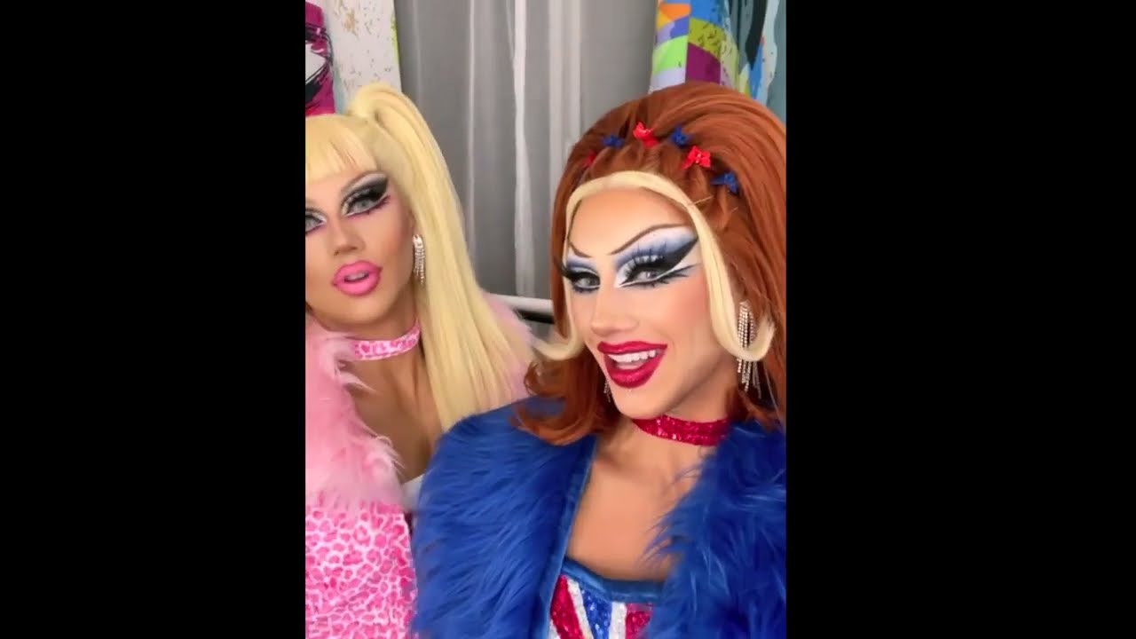 GET READY W/ SUGAR & SPICE! Drag Hair & Makeup Routine