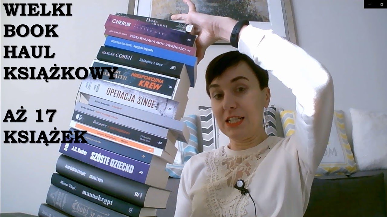 WIELKI BOOK HAUL LISTOPAD - PRAWIE 20 KSIĄŻEK