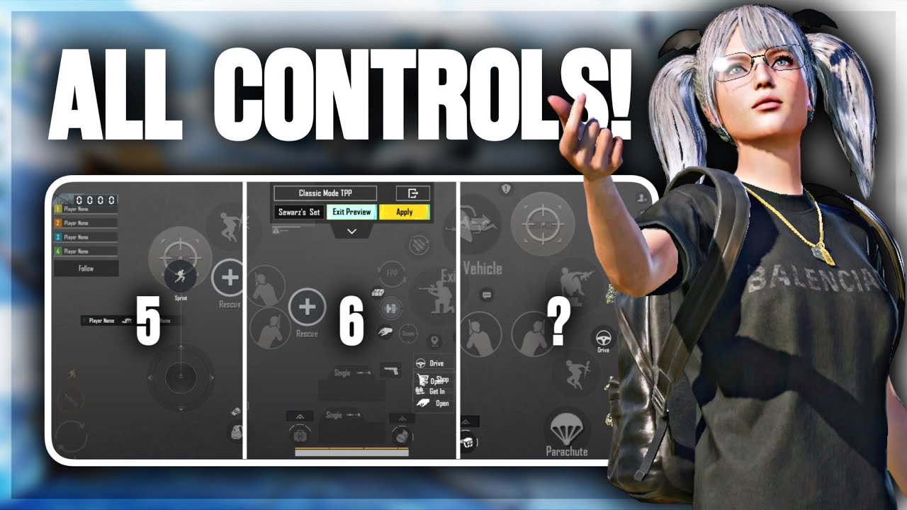 Every Control Setup I Use in PUBG MOBILE!