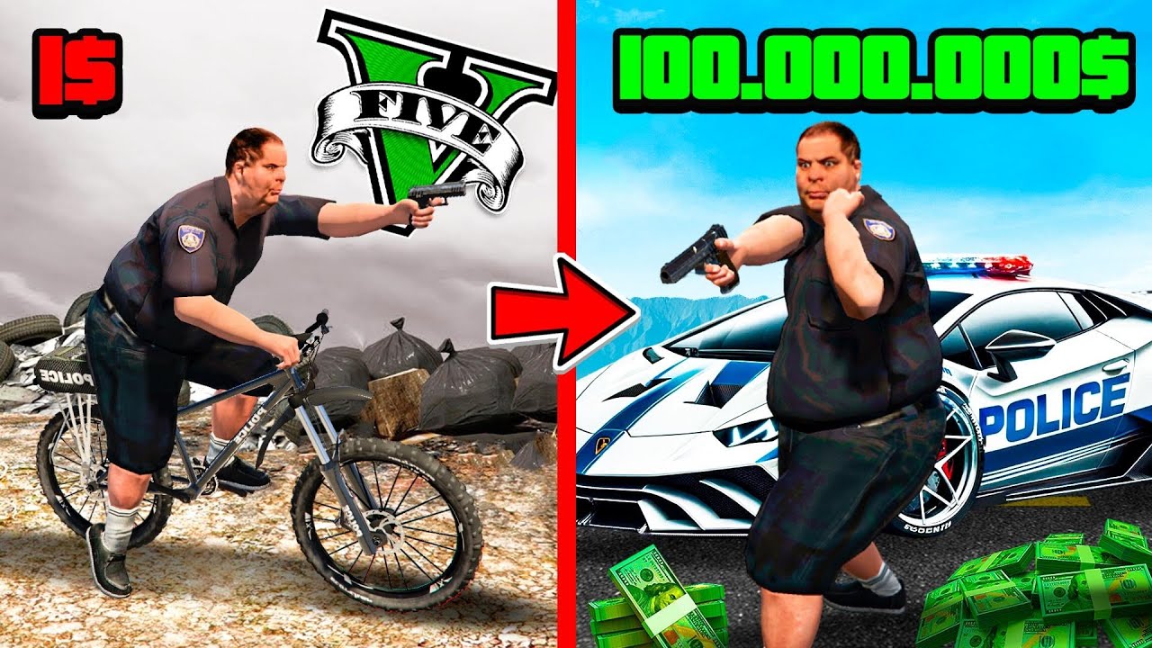 SOY EL PEOR POLICIA de GTA 5 👮