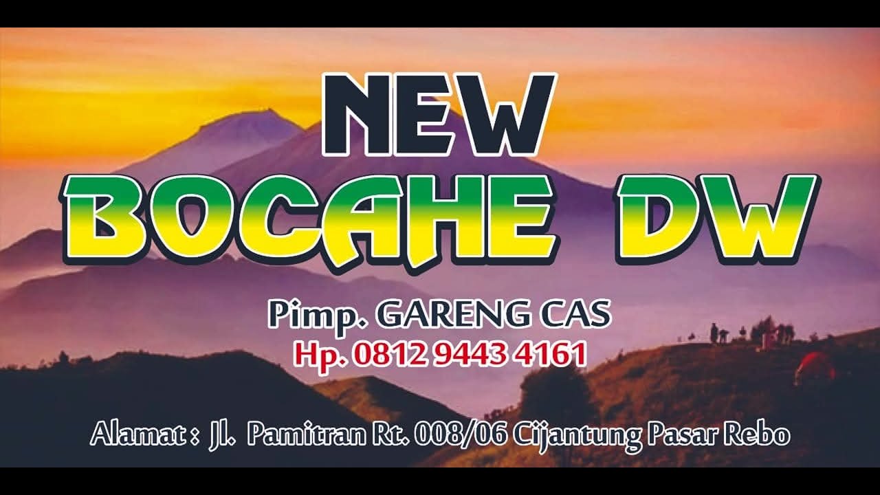 NEW BOCAHE DW NIA & HADI PASAR REBO Adi Audio 13 Desember 2025 POTONG ALL