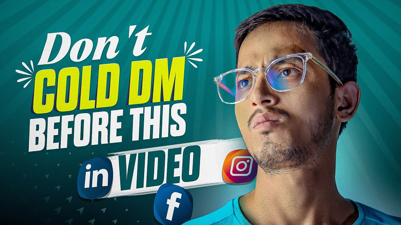 How to send COLD DM to clients on social media to get reply.