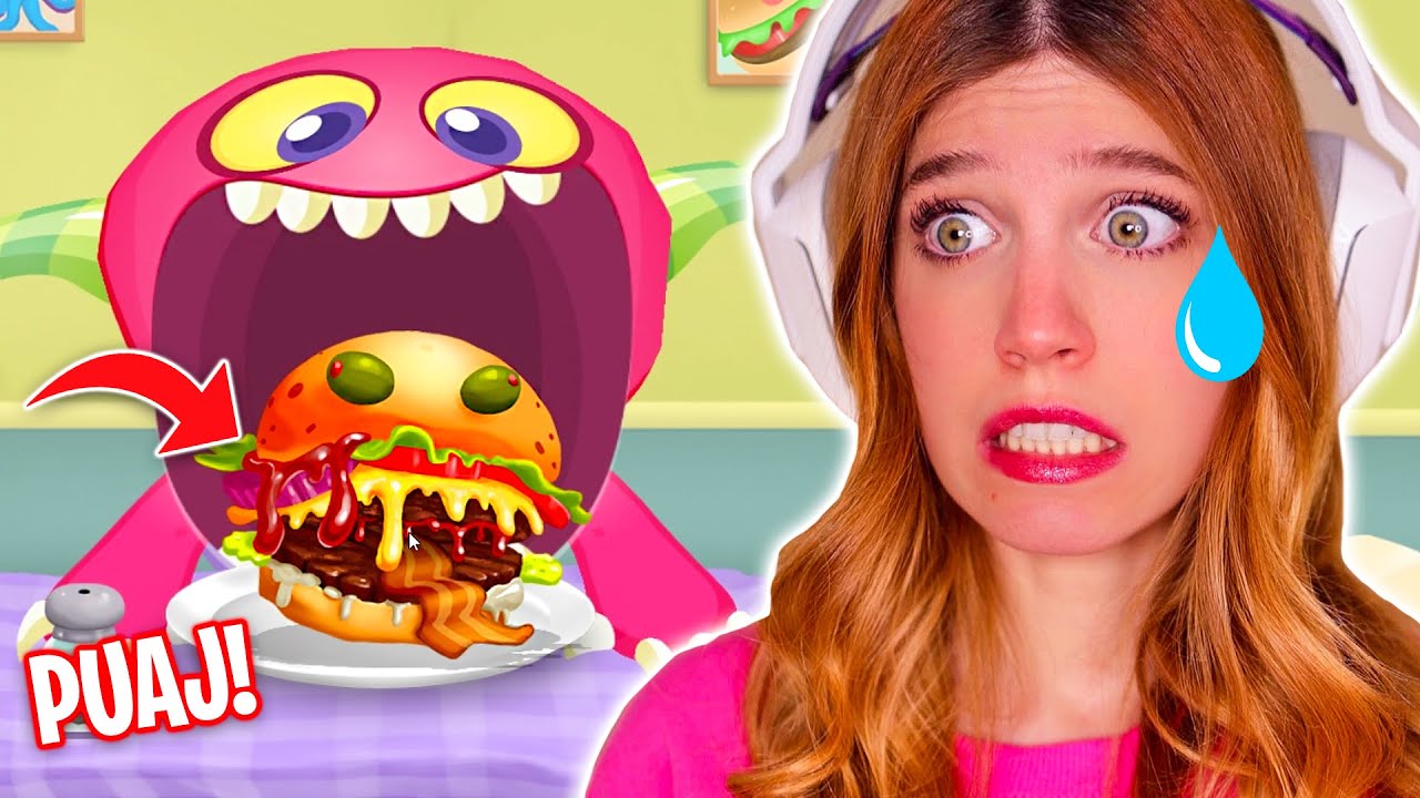 COCINANDO *LA COMIDA MÁS RARA* DEL MUNDO!! 🌶 Jugando a Monster Chef 🍔