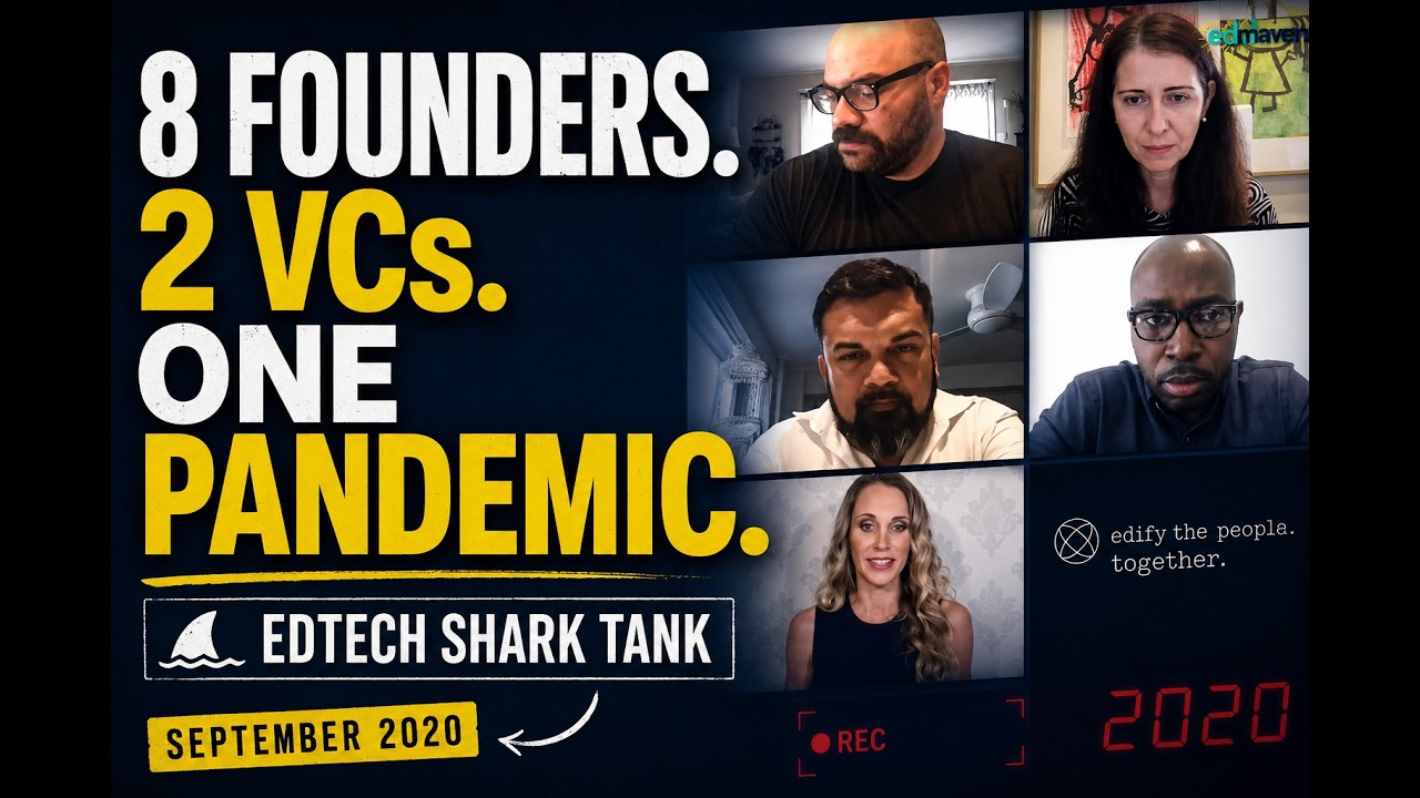 Shark Tank! EdTech Startup Pitches + Investor Insights | U.S.-Italia Education Innovation Festival