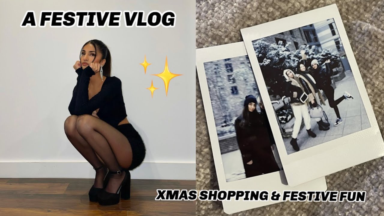 A FESTIVE CHRISTMAS VLOG *whooop* | Kim Mann