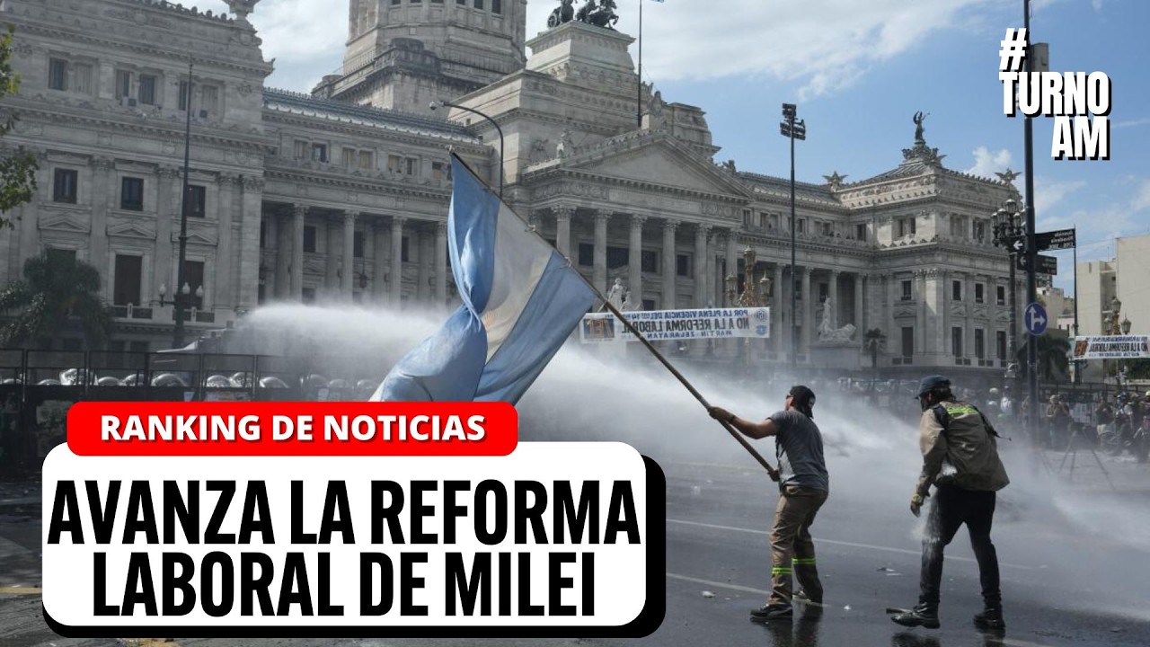 ¿Modernización o ESCLAVITUD? Avanza la POLÉMICA reforma LABORAL de Milei en el Congreso argentino