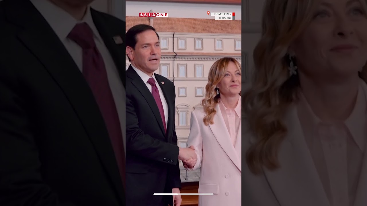 Italy&rsquo;s Meloni Meets Rubio In Rome As Iran War Strains US-Italy Relations | Asia One News