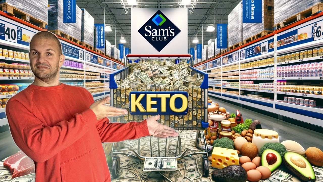 Закупка продуктов в Sam's club, КЕТО рацион
