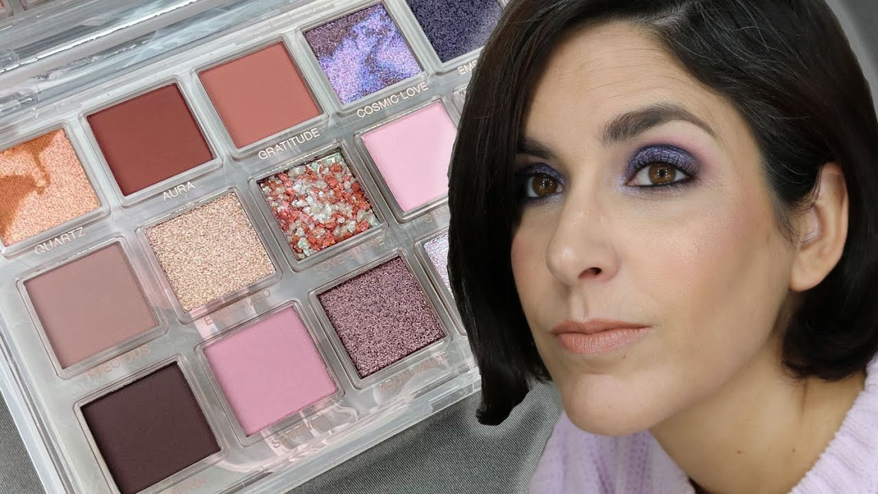 Rose Quartz de Huda Beauty swatches, reseña y demo 💖