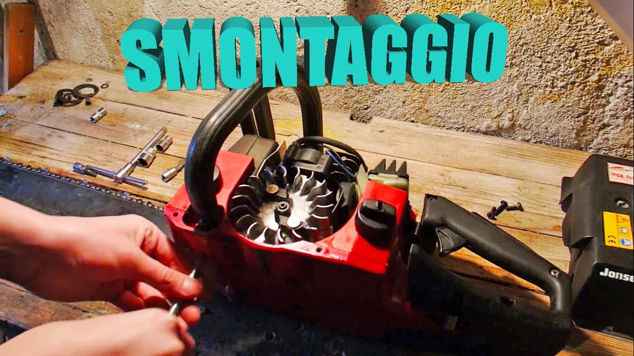 JONSERED 2045 TURBO | smontaggio