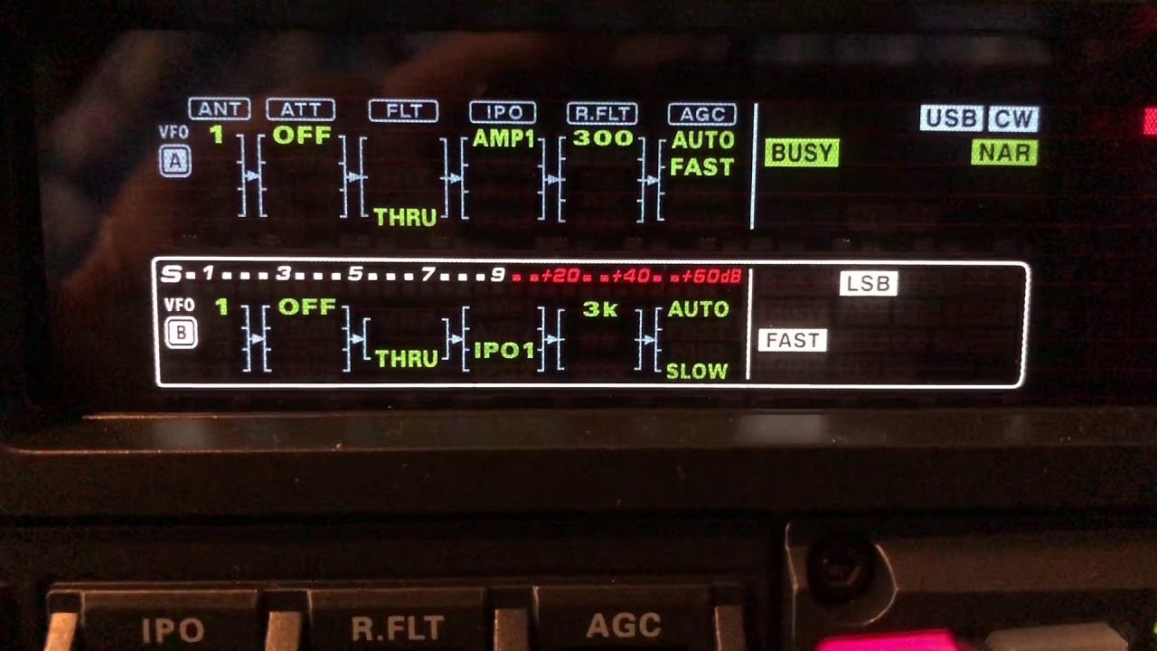Yaesu FTdx5000MP: Filtering CW Signals #yaesu #ftdx5000 #hamradio #cw #apf #contour #filter