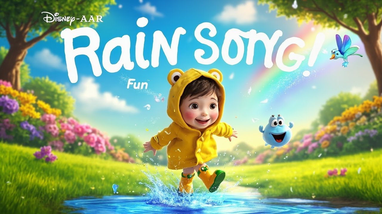 🌧️ “Rain Song – Fun Kids Learning with Puddles, Rainbows & Nature!” 🌈🎶