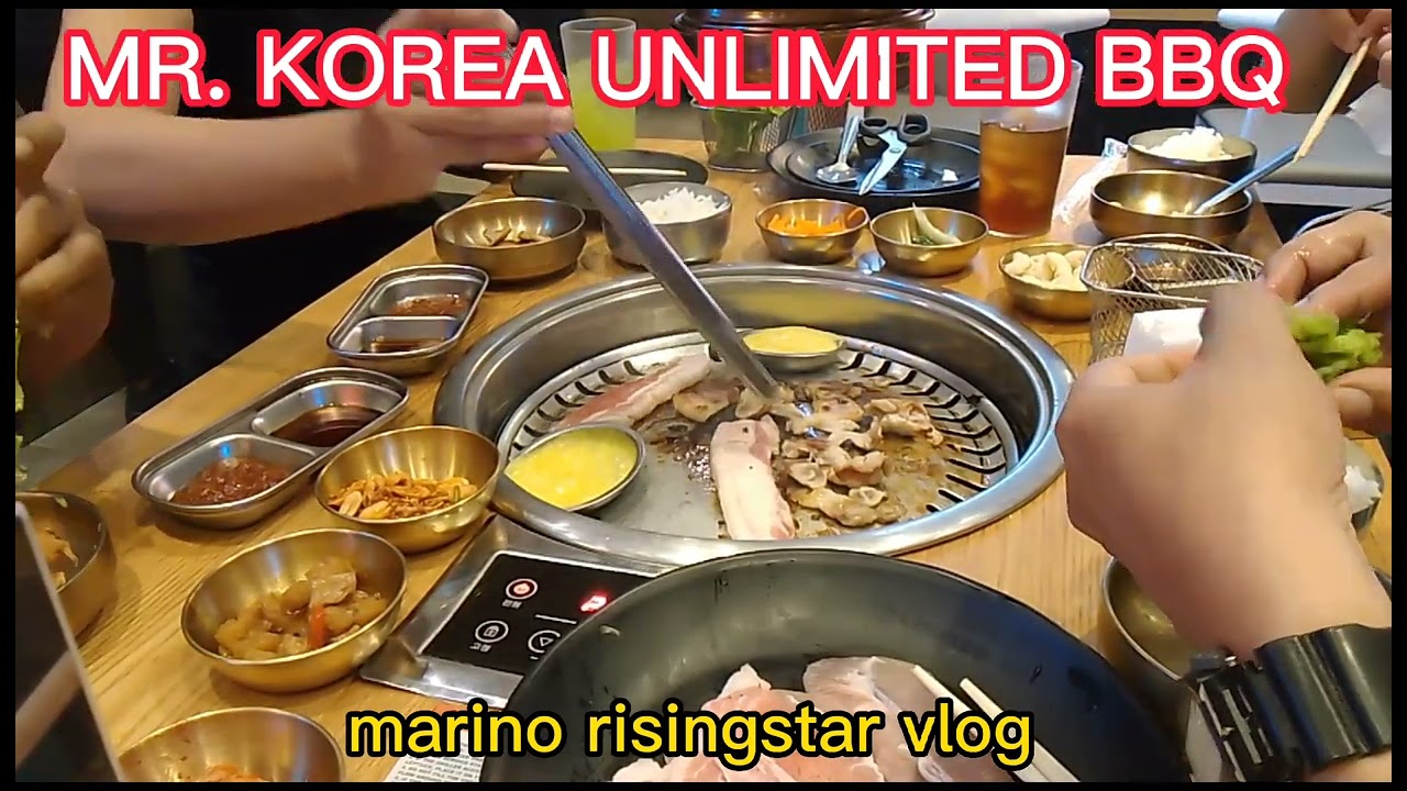 MR. KOREA UNLIMITED BBQ #mr.korea #samyupsal #mukbang #moa #mallofasia #ecomtwo #fypシ #viralvideo