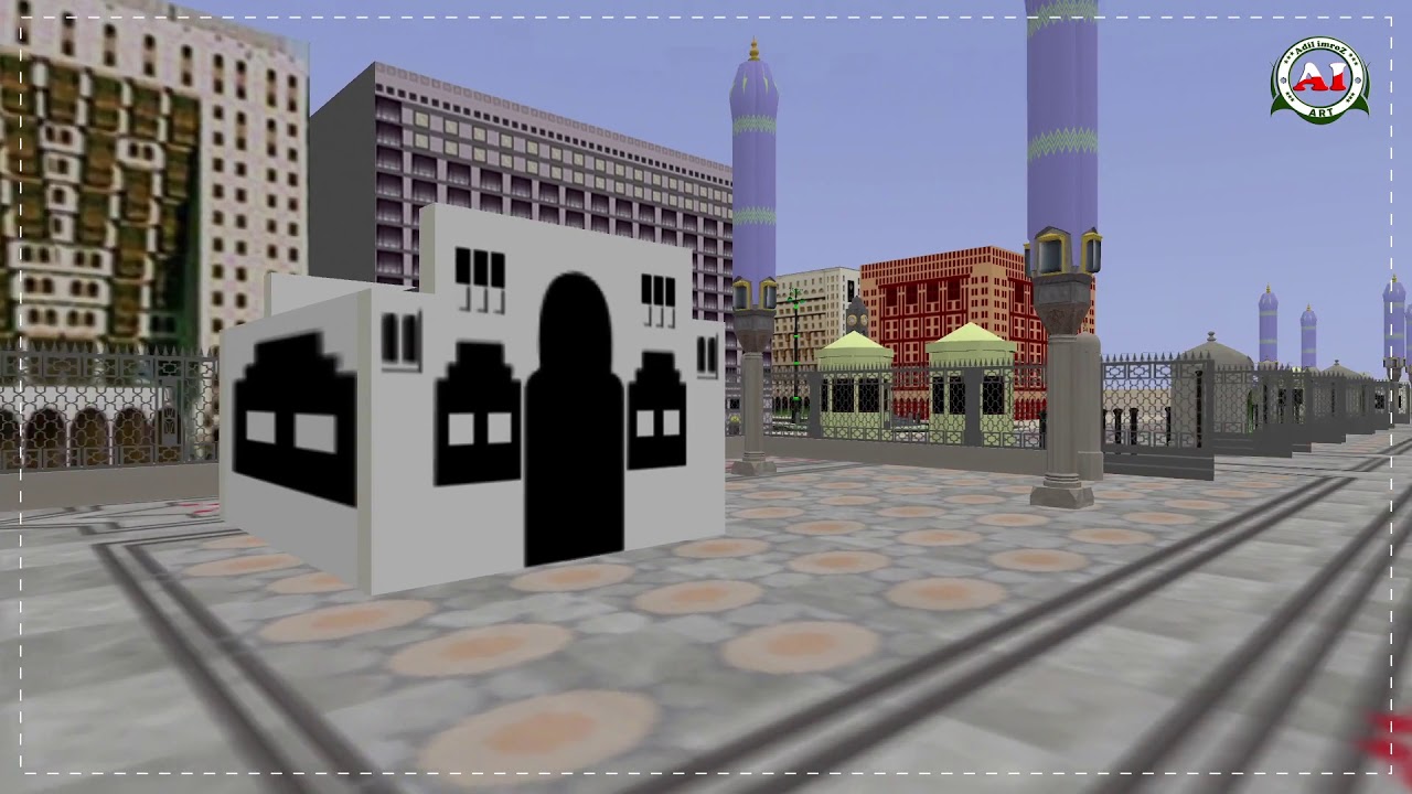 Masjid Al Nabawi || 3D || Al Madinah || Saudi Arabia II Adil  Imroz II 3DS Max ,Maya & Vray