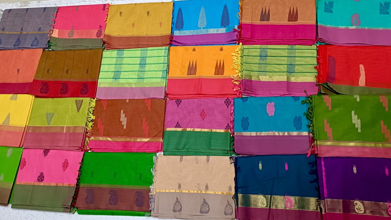90% Mega Offer😍120 Count Negamam PureCotton Sarees Price Just - 799 Booking - 7092124211 #Sareelive