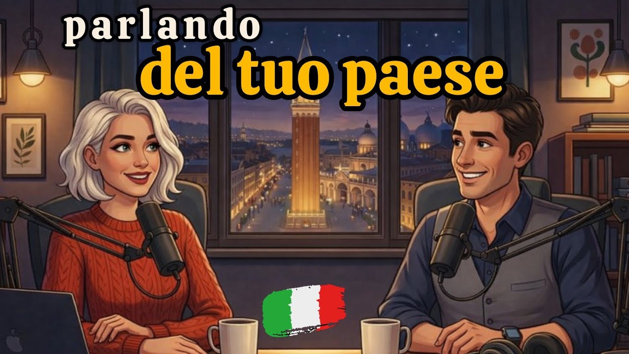Podcast italiano | Come parlare del tuo Paese in italiano
