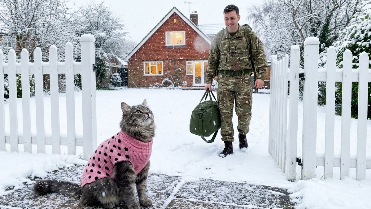 🐈 🥰🥰 Heart - melting: Soldier Dad's return after years, cats go nuts with love! #cat