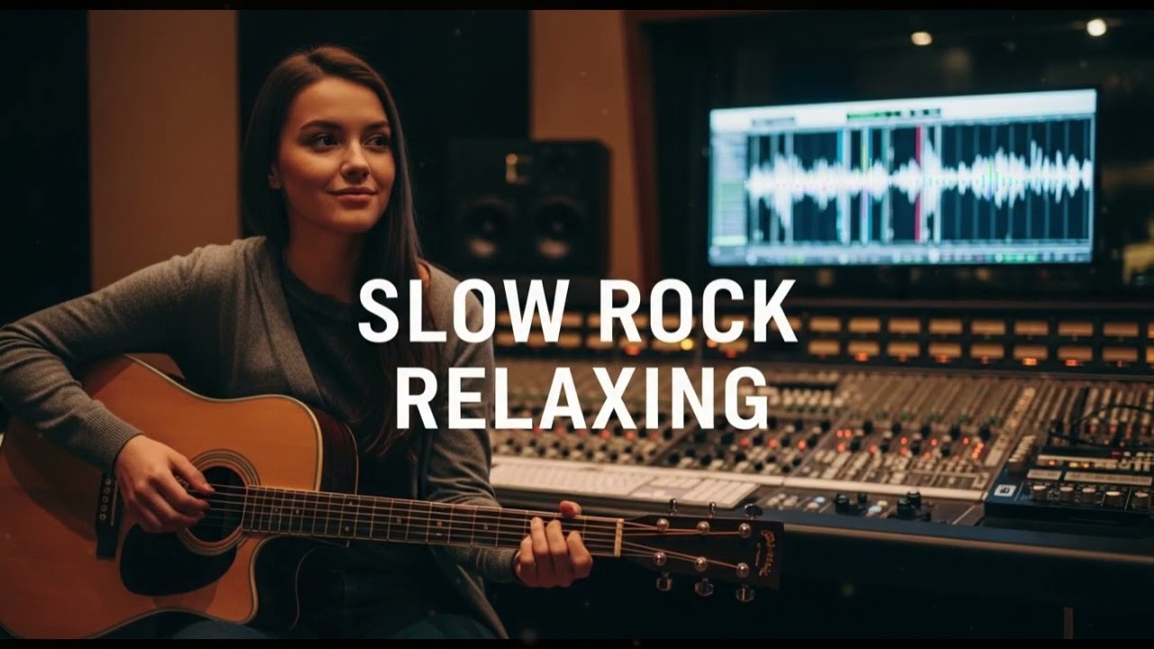 Slow Rock Relaxing Music for Sleep, Chill & Calm Evenings – Peaceful Rock Mix