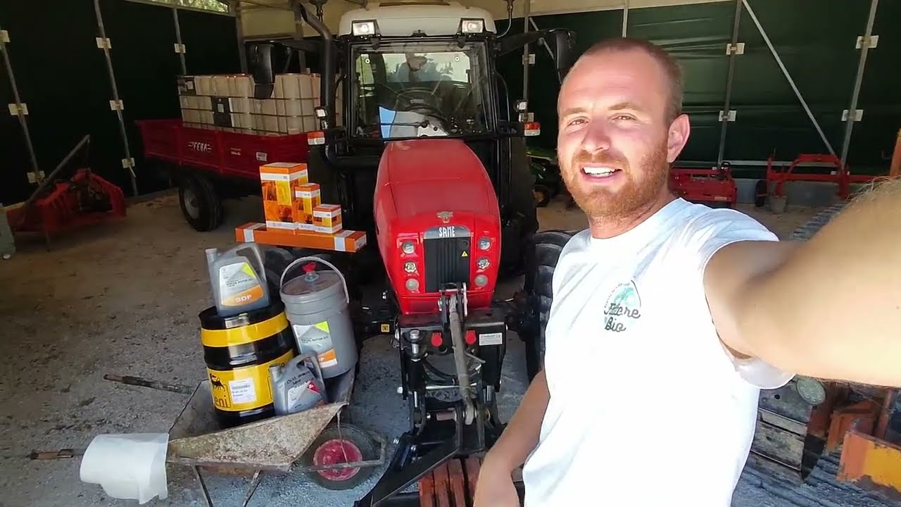 Manutenzione Same Dorado 90.4 (Tigro)🧰🧑‍🔧 - Az.Agr.Fattore Bio