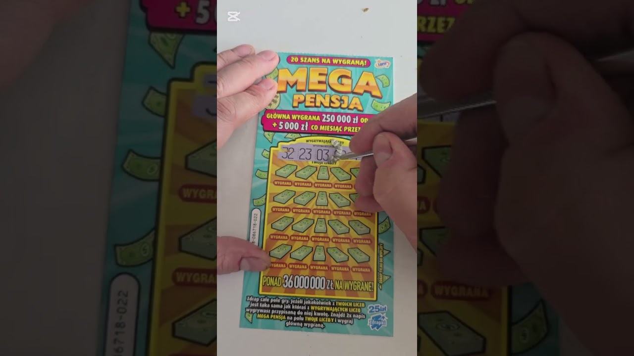Mix Zdrapek LOTTO za 70 zł#Wejherowo