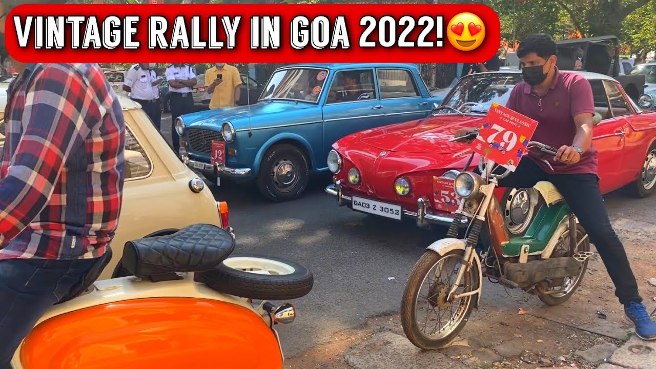 Goa Carnival Vintage & Classic Drive, 2022✨