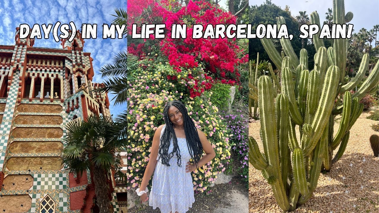 Summer Day(s) In My Life In Barcelona, Spain | Day Trip to Sitges, Casa Vicens, Museums & more!