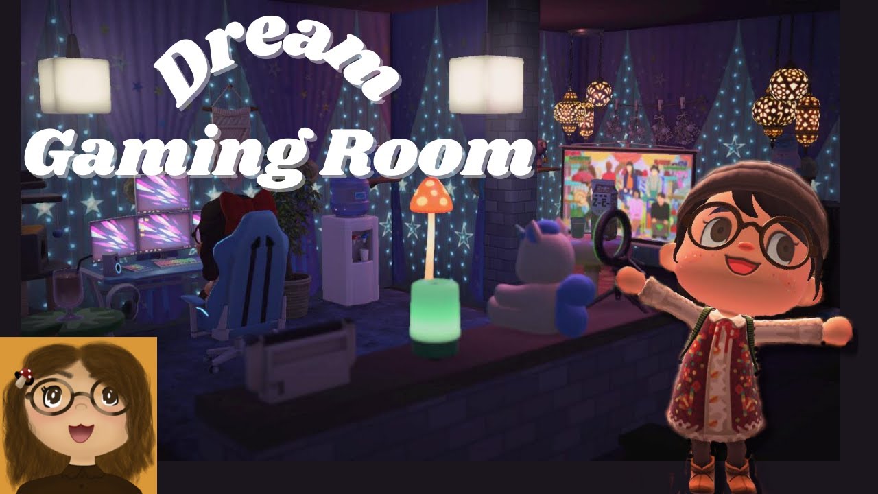 Decorating My Dream Gaming Room | Animal Crossing