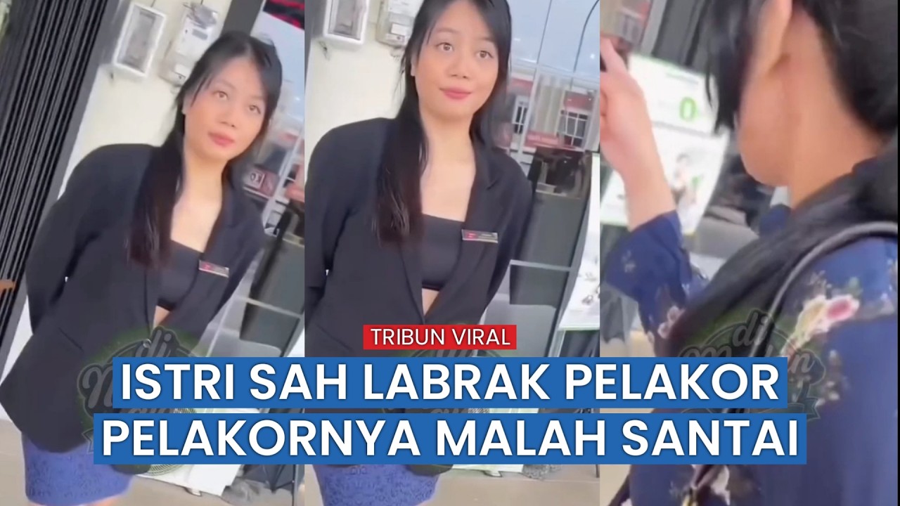 Digerebek Istri Sah, Terduga Pelakor Santai dan Melawan Saat Didatangi