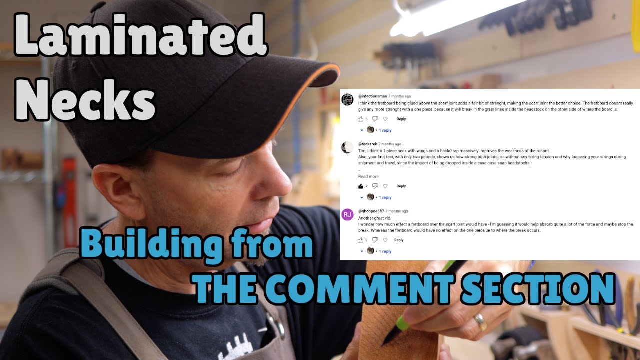 Laminated Necks - Building From The Comment Section